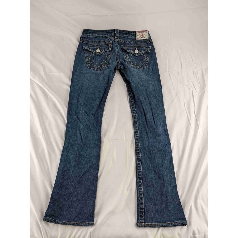 True Religion Jeans Billy Flared Embroidered Size 30 x 28 Style 10-572